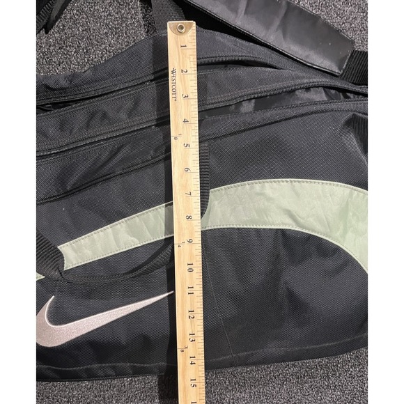 Nike Baseball Bat Bag Black White Swoosh‎ With Handles Storage Carrier - Picture 11 of 14